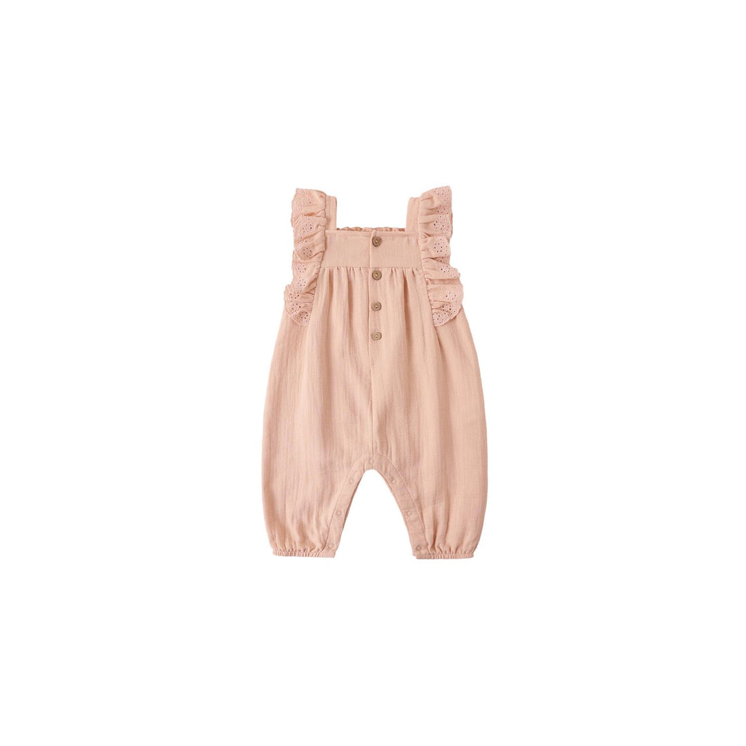 Quincy Mae Nova Romper Melon Romper Quincy Mae