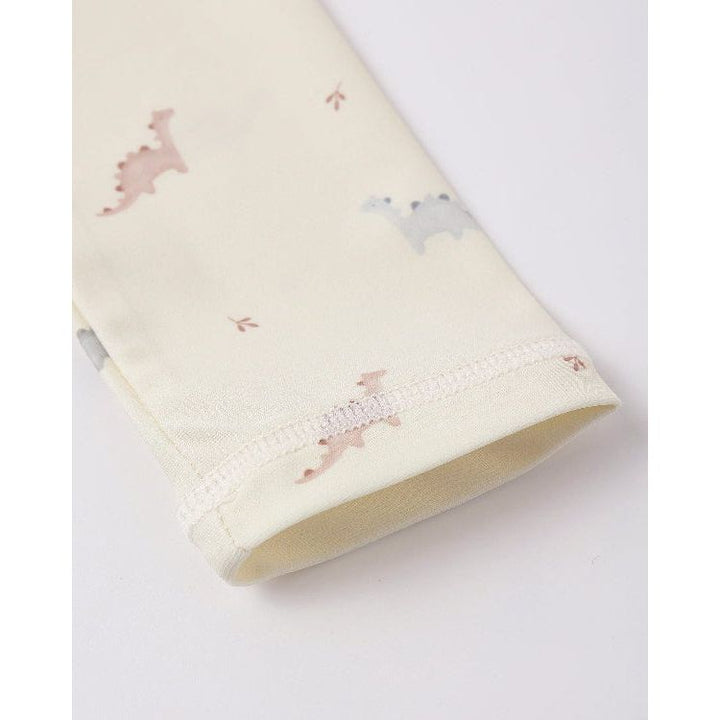 Quincy Mae Long Sleeve One-Piece Rashguard- Dino Swimwear Quincy Mae