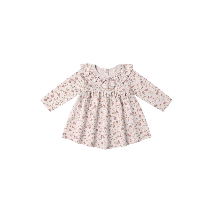 Quincy Mae Ruffle Collar Jersey Dress - Garden Dresses Quincy Mae