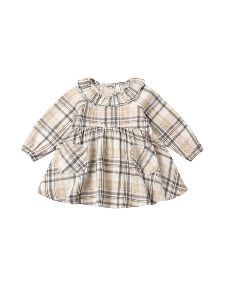Quincy Mae Simone Dress- Fall Plaid