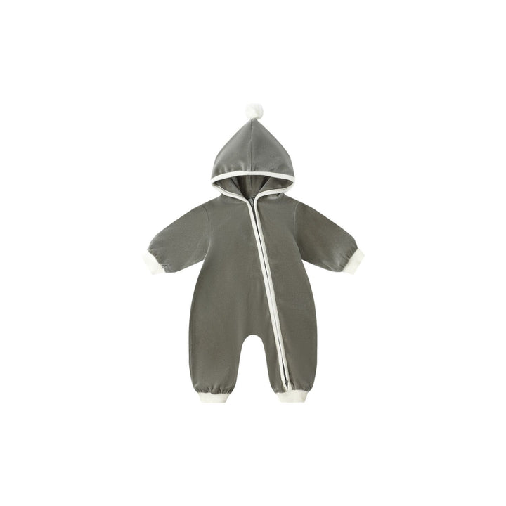 Quincy Mae Velour Zip Jumpsuit - Forest Jumpsuit Quincy Mae