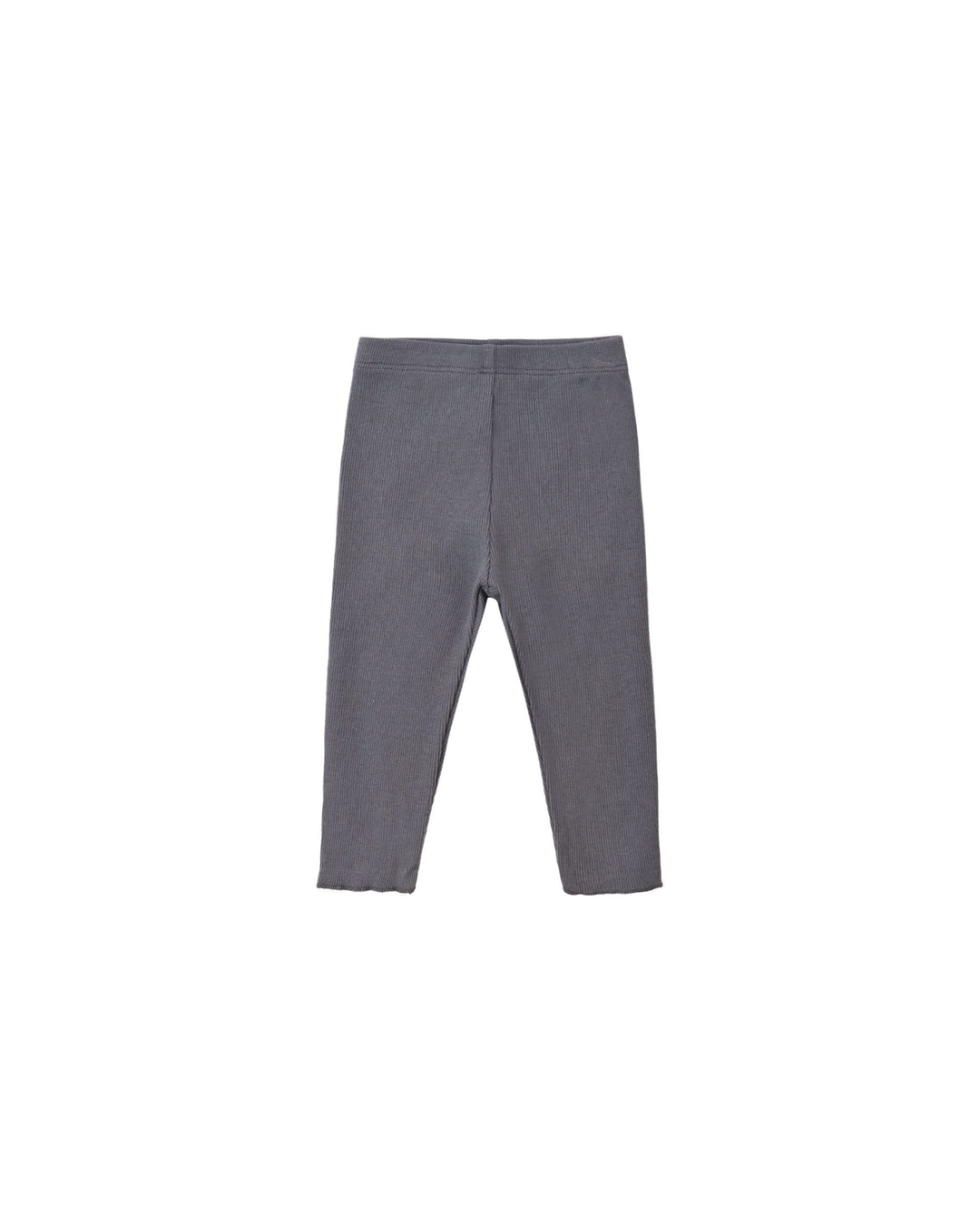 Quincy Mae Ribbed Legging- Midnight