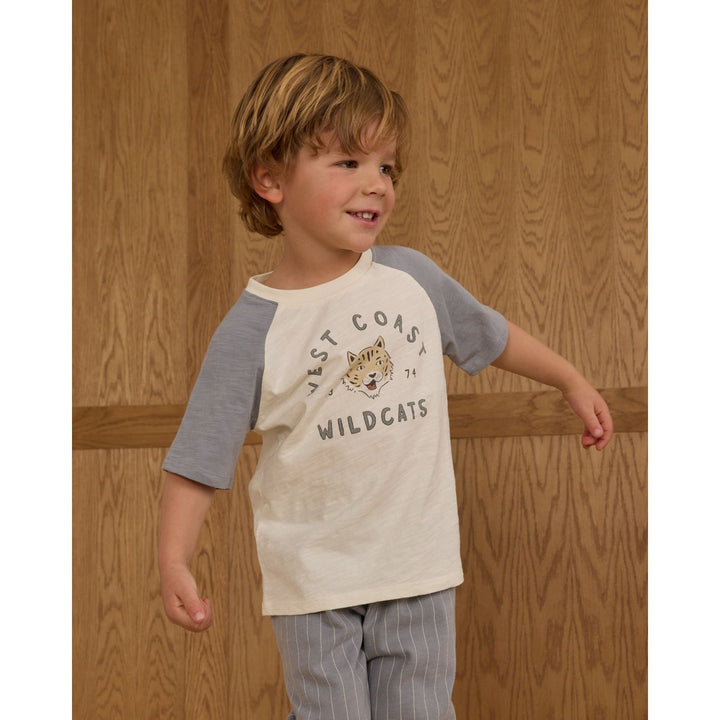 Rylee + Cru Raglan Short Sleeve Tee - Wildcats Tops & Bottoms Rylee + Cru