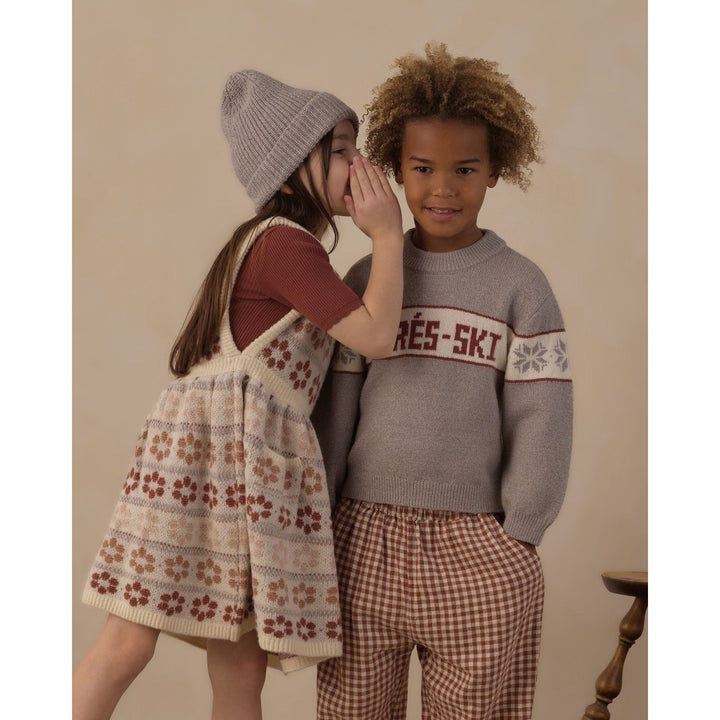 Rylee + Cru Scallop Tee Brick Tops &amp; Bottoms Rylee + Cru