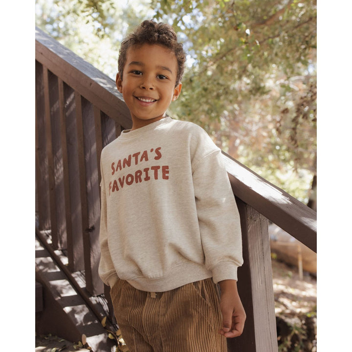 Rylee + Cru Relaxed Sweatshirt Santa&