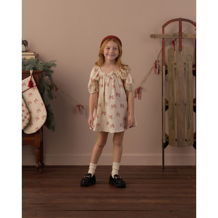 Rylee + Cru Sabrina Mini Dress Peppermint Bows