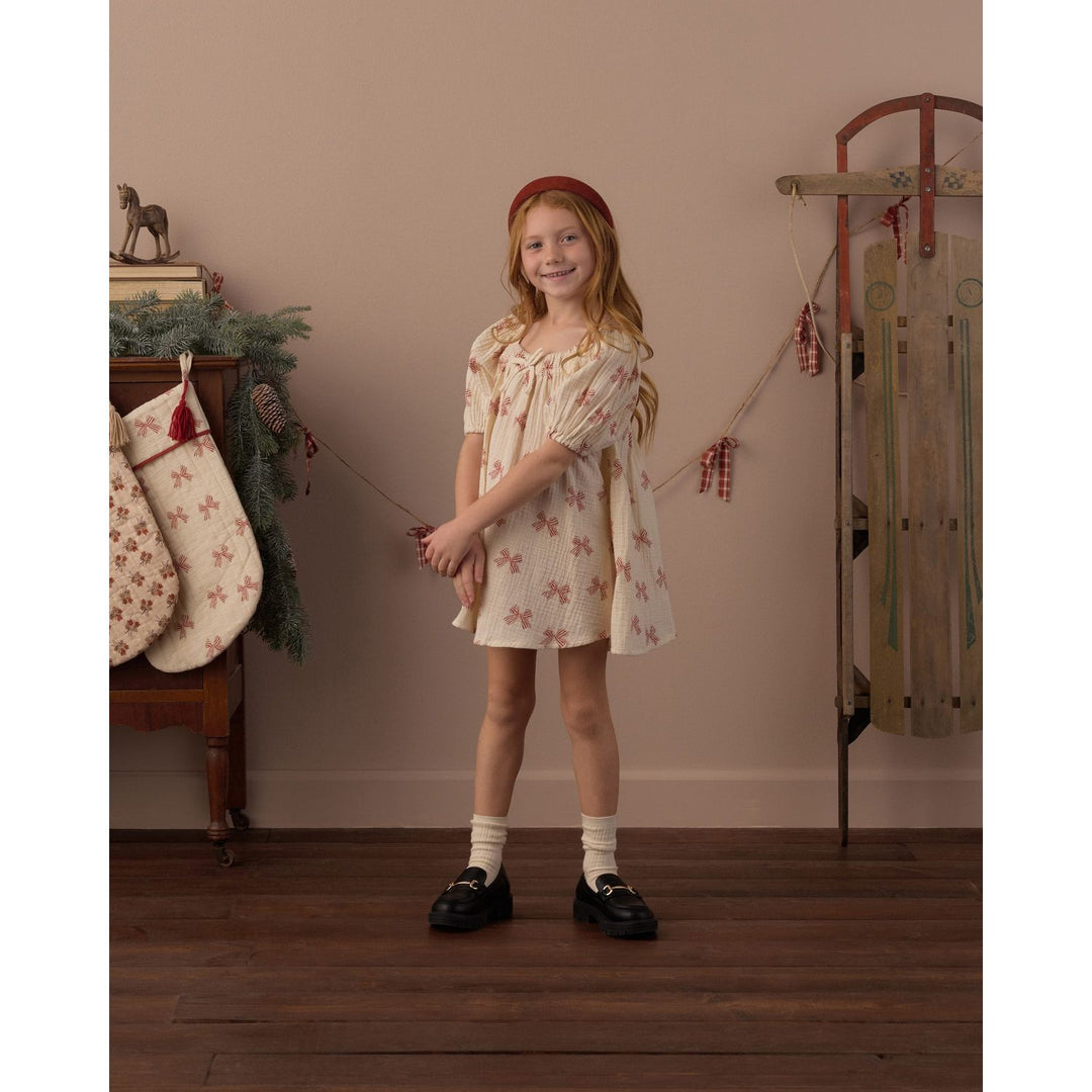 Rylee + Cru Sabrina Mini Dress Peppermint Bows