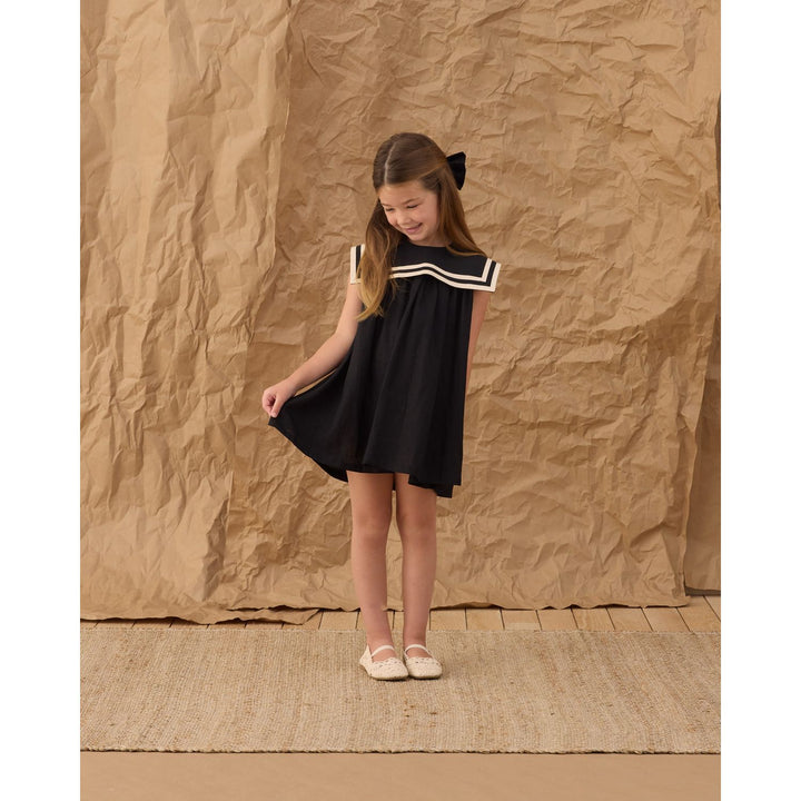 Rylee + Cru Sailor Dress - Black Dresses Rylee + Cru