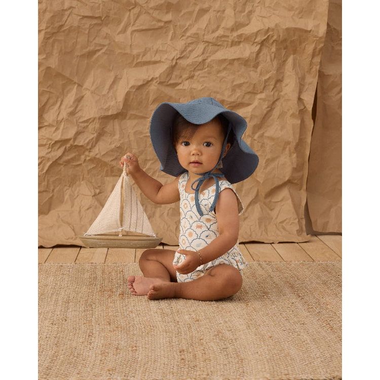 Rylee + Cru Floppy Swim Hat- Marine Baby &amp; Toddler Hats Rylee + Cru