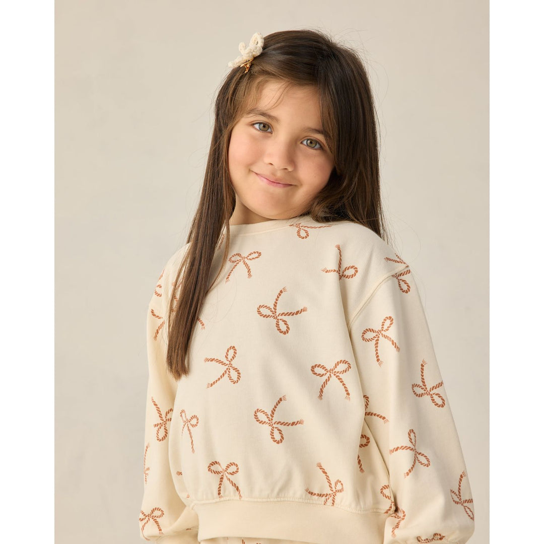 Rylee + Cru Summer Terry Set - Sailor Bows Tops &amp; Bottoms Rylee + Cru