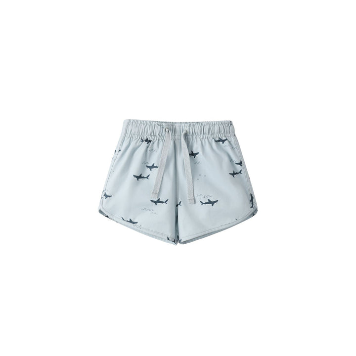 Rylee + Cru Swim Trunk - Sharks Swimwear Rylee + Cru