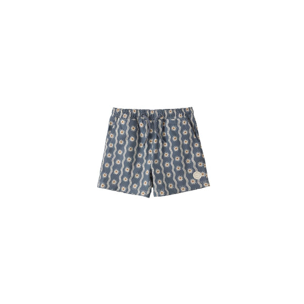Rylee + Cru Long Boardshort- Sunwave Swimwear Rylee + Cru 12-18M