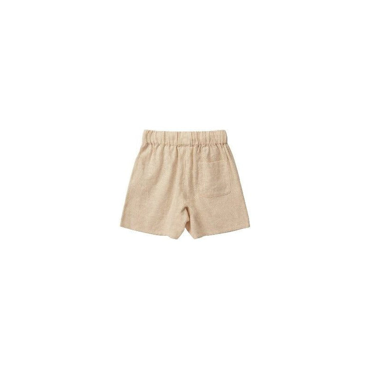Rylee + Cru Bermuda Short - Heathered Sand Shorts Rylee + Cru   