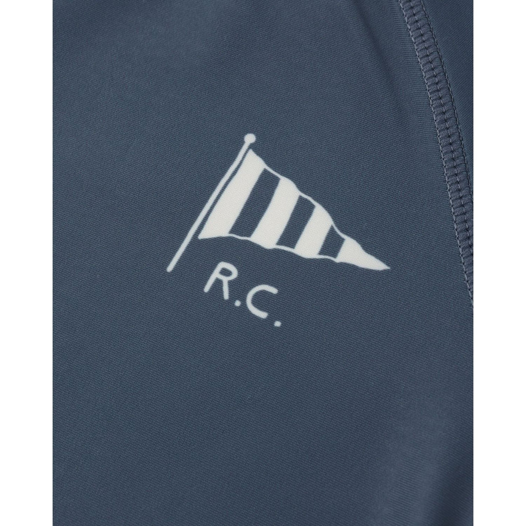 Rylee + Cru Long Sleeve Rashguard - Navy Swimwear Rylee + Cru