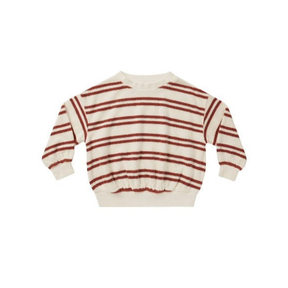 Rylee + Cru Sweatshirt - Red Stripe Tops & Bottoms Rylee + Cru   
