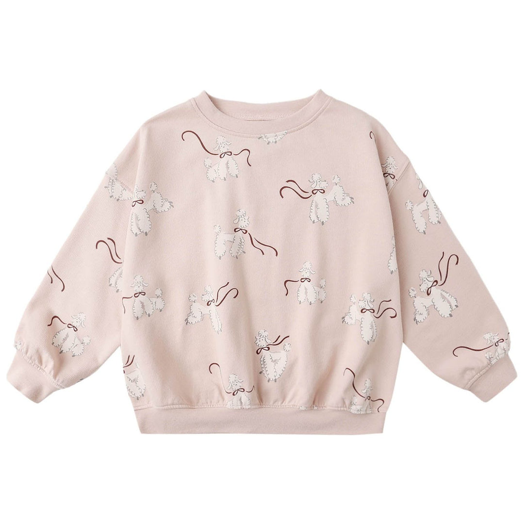 Rylee + Cru Relaxed Sweatshirt - Poodles Tops & Bottoms Rylee + Cru