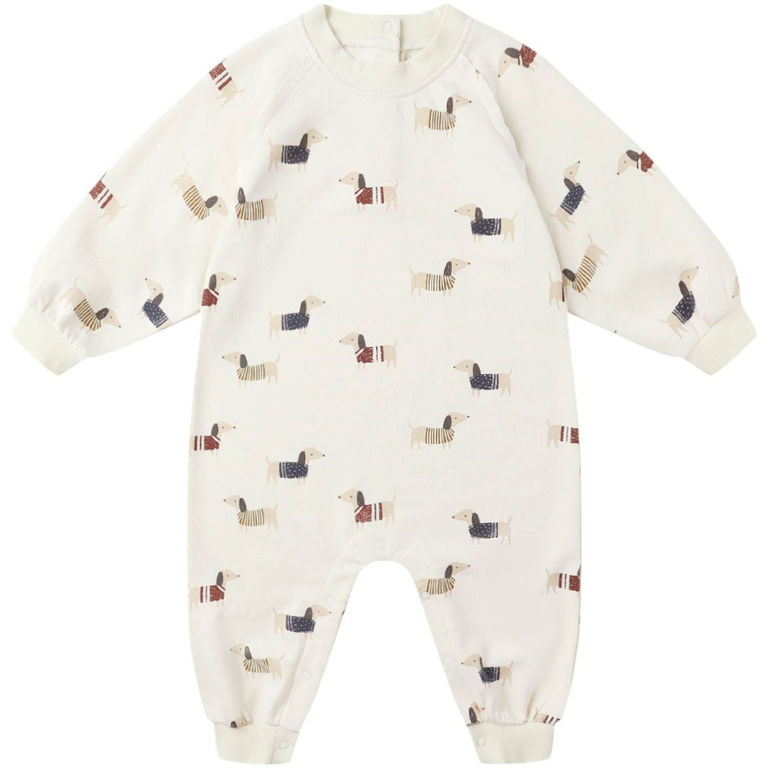 Rylee + Cru Raglan Jumpsuit - Dachshund Jumpsuit Rylee + Cru