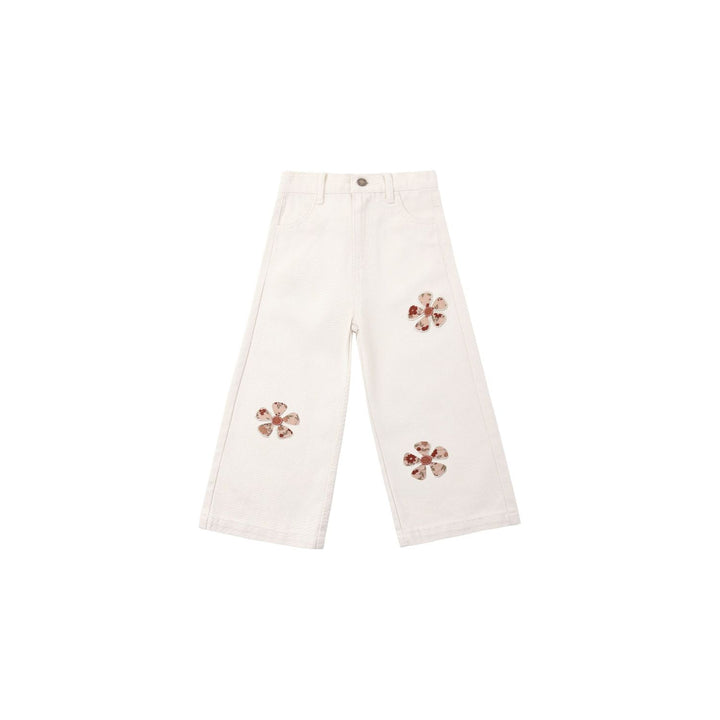 Rylee + Cru Straight Leg Pant Daisy Patches Tops &amp; Bottoms Rylee + Cru