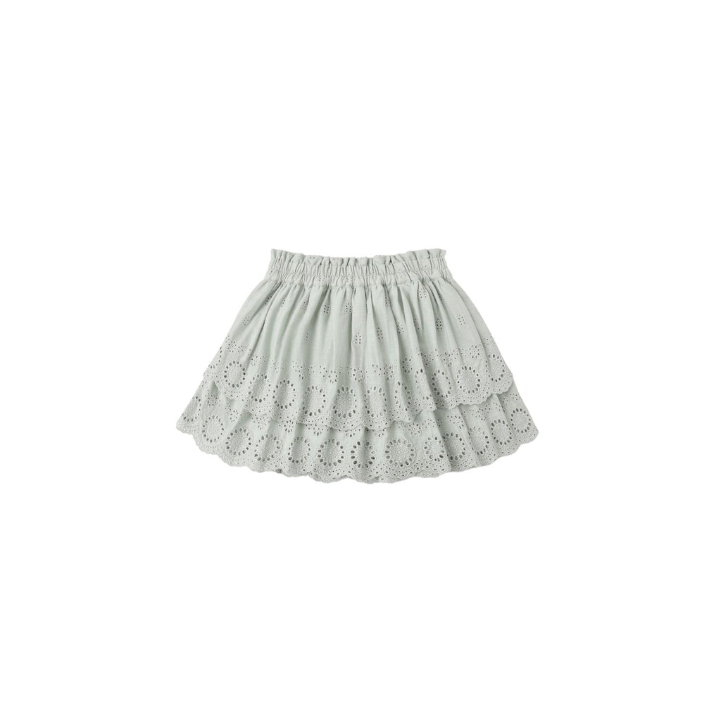 Rylee + Cru Rose Heart Print Baby Dress with Puff Sleeves – The