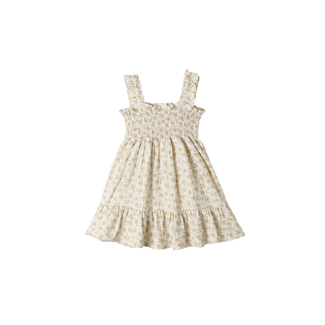 Rylee + Cru Sutton Dress - Yellow Floral Dresses Rylee + Cru