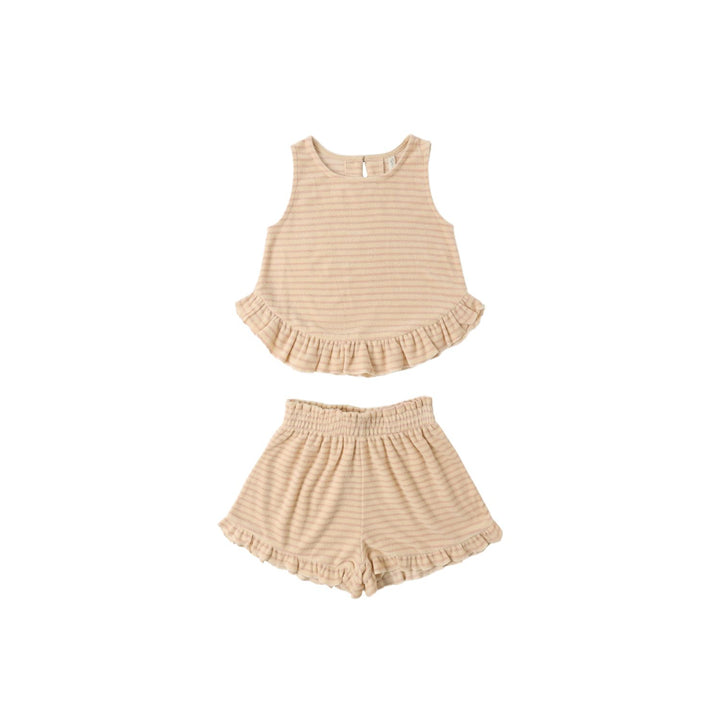 Rylee + Cru Faye Set - Pink Stripe Tops &amp; Bottoms Rylee + Cru