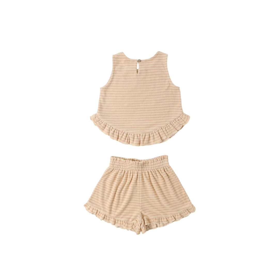 Rylee + Cru Faye Set - Pink Stripe Tops &amp; Bottoms Rylee + Cru