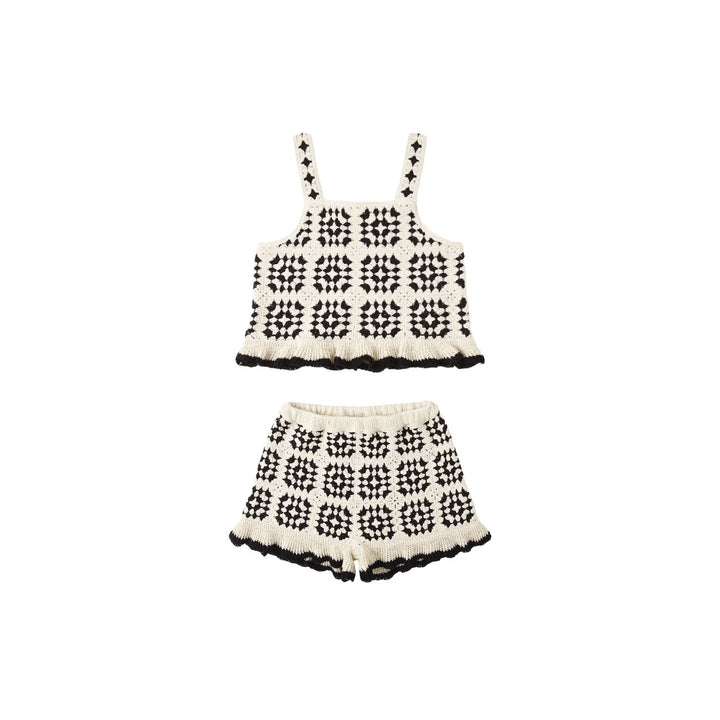 Rylee + Cru Kira Set - Abstract Tops &amp; Bottoms Rylee + Cru