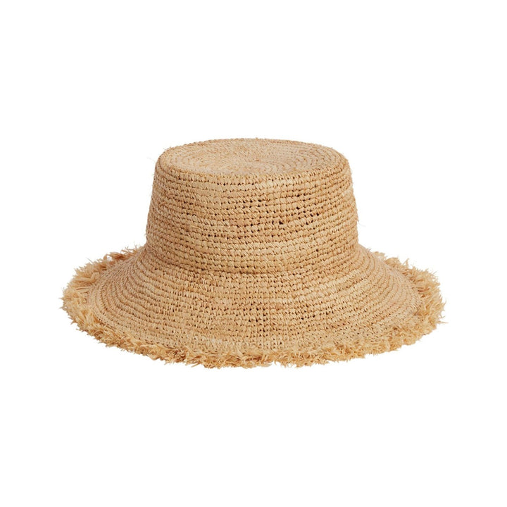 Rylee + Cru Straw Bucket Hat Hats Rylee + Cru