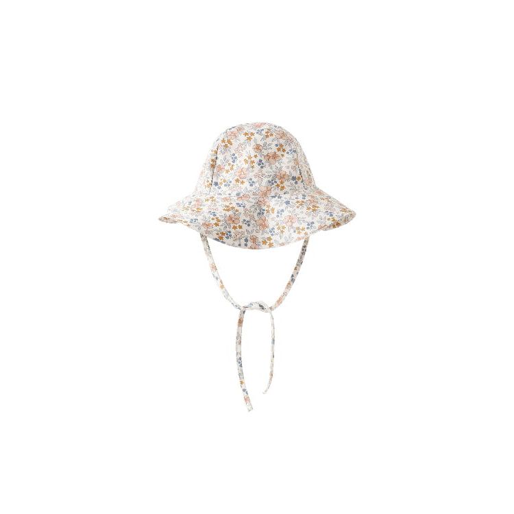 Rylee + Cru Floppy Swim Hat- Flower Field Baby & Toddler Hats Rylee + Cru 0-6M