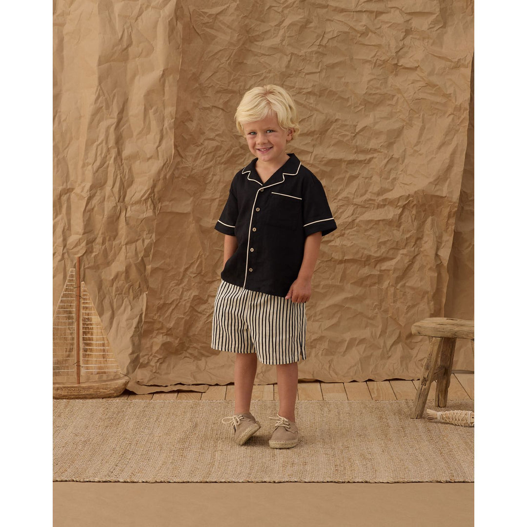 Rylee + Cru Perry Short - Wavy Stripe Tops &amp; Bottoms Rylee + Cru