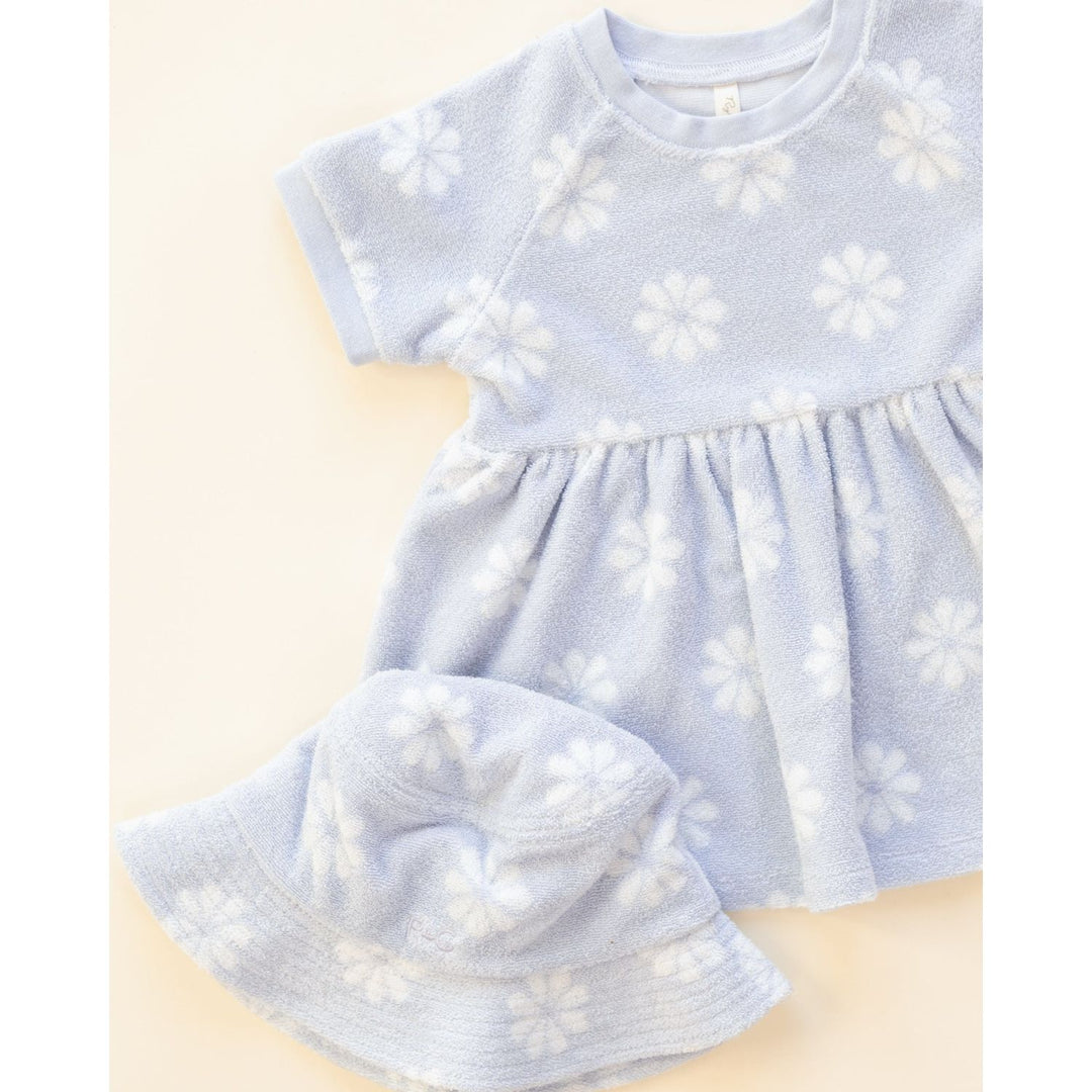 Rylee + Cru Raglan Dress - Periwinkle Daisy Dresses Rylee + Cru
