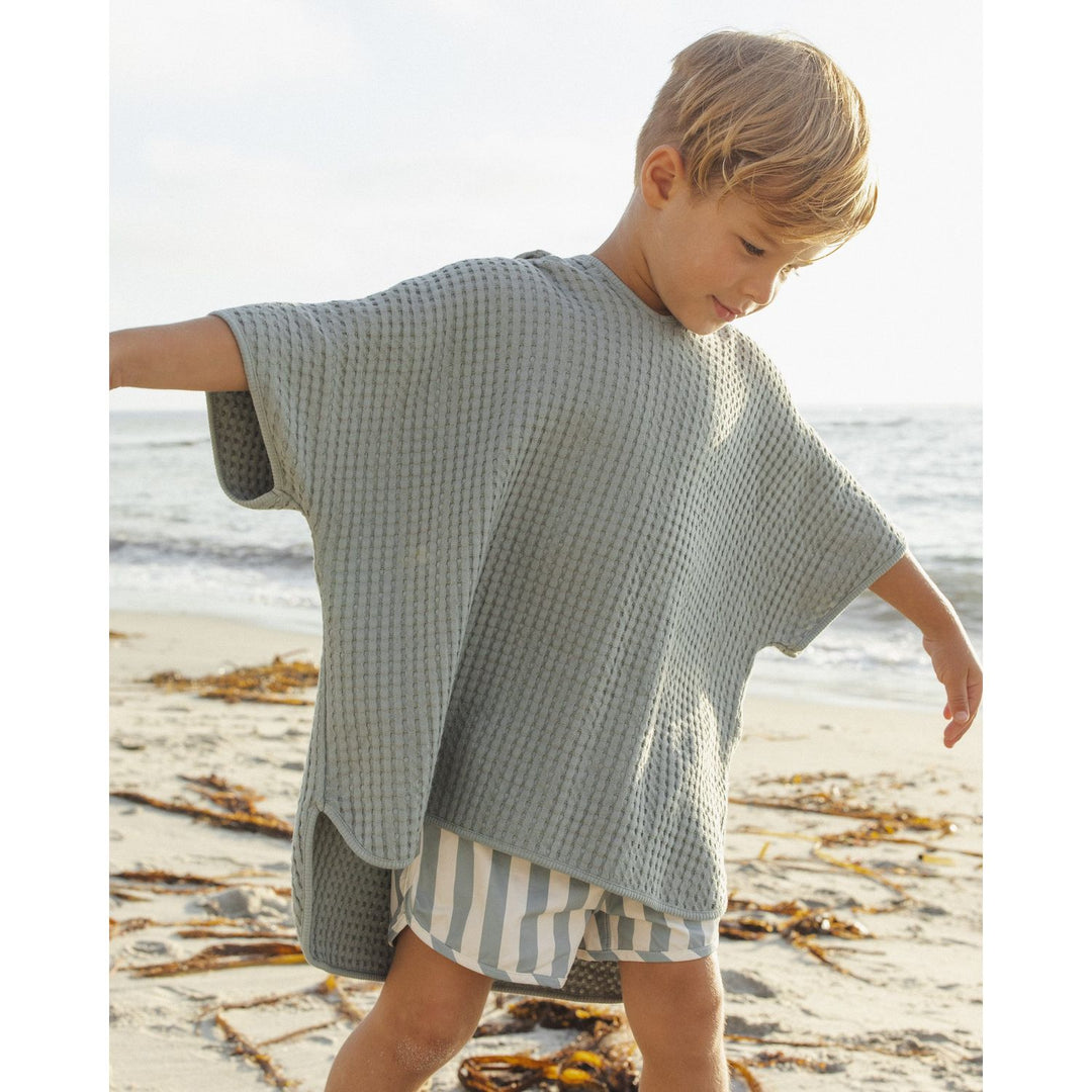 Rylee + Cru Beach Poncho - Sea Green Swimwear Rylee + Cru