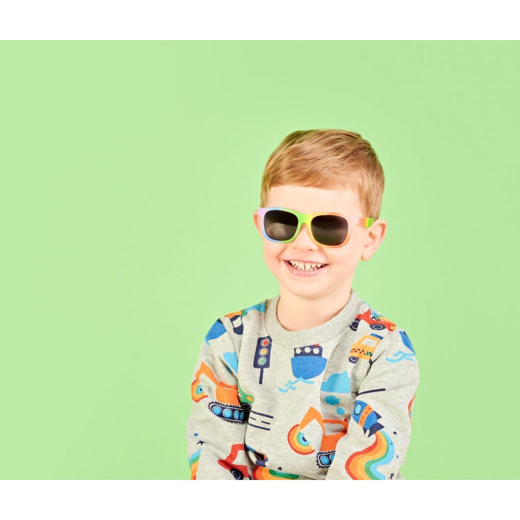 Babiators Rad Rainbow Navigator Baby and Kids Sunglasses Sunglasses Babiators