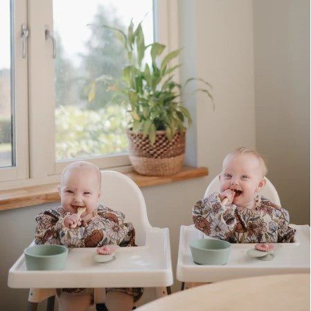 Mushie Long Sleeve Bib