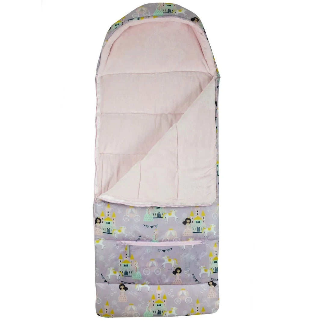 Mimish Little Kids Sleep N' Pack - Princesses Swaddles & Blankets Mimish