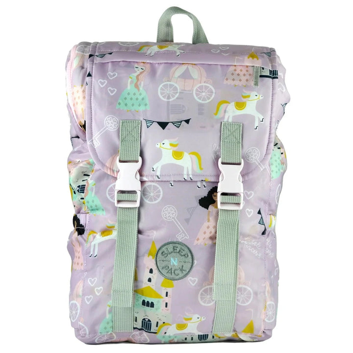 Mimish Little Kids Sleep N' Pack - Princesses Swaddles & Blankets Mimish