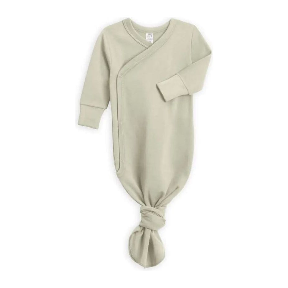 Colored Organics Indy Kimono Gown - Sage Gown Colored Organics