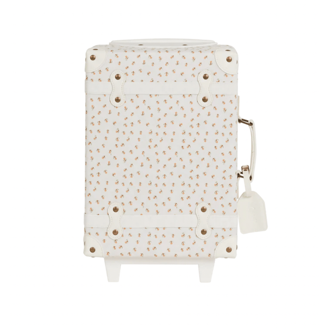 Olli Ella See-Ya Suitcase- Leafed Mushroom Suitcase Olliella   