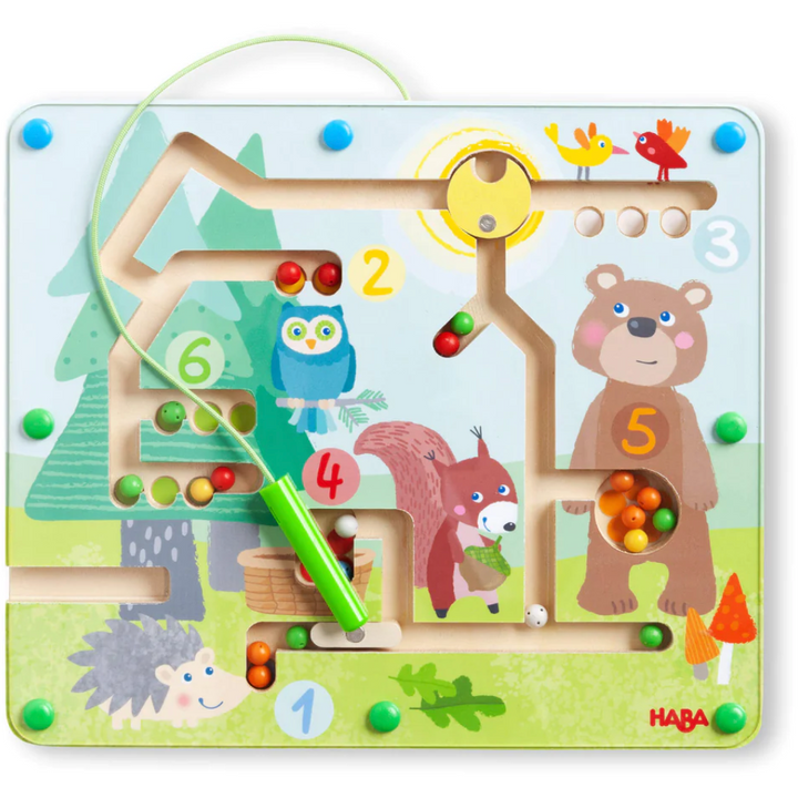 Haba Forest Friends Magnetic Maze Puzzles & Mazes Haba   