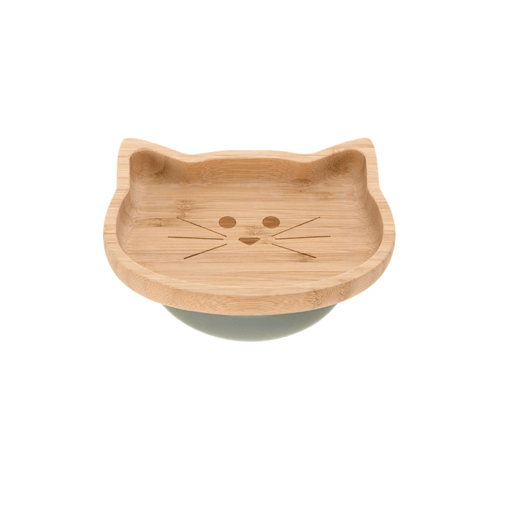Lassig Little Chums Bamboo Platter Plates & Bowls Lassig Cat  