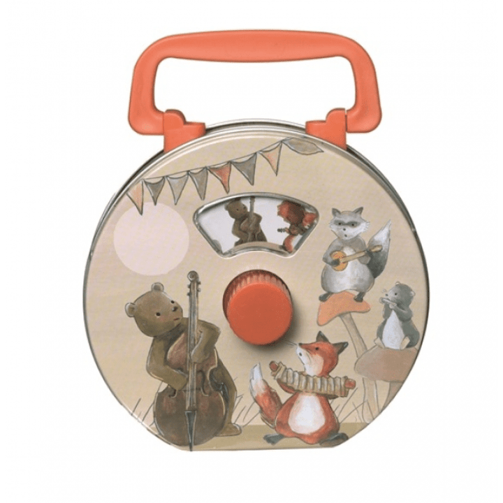 Egmont Musical Tin Radio Musicians Baby Toys Egmont Toys   