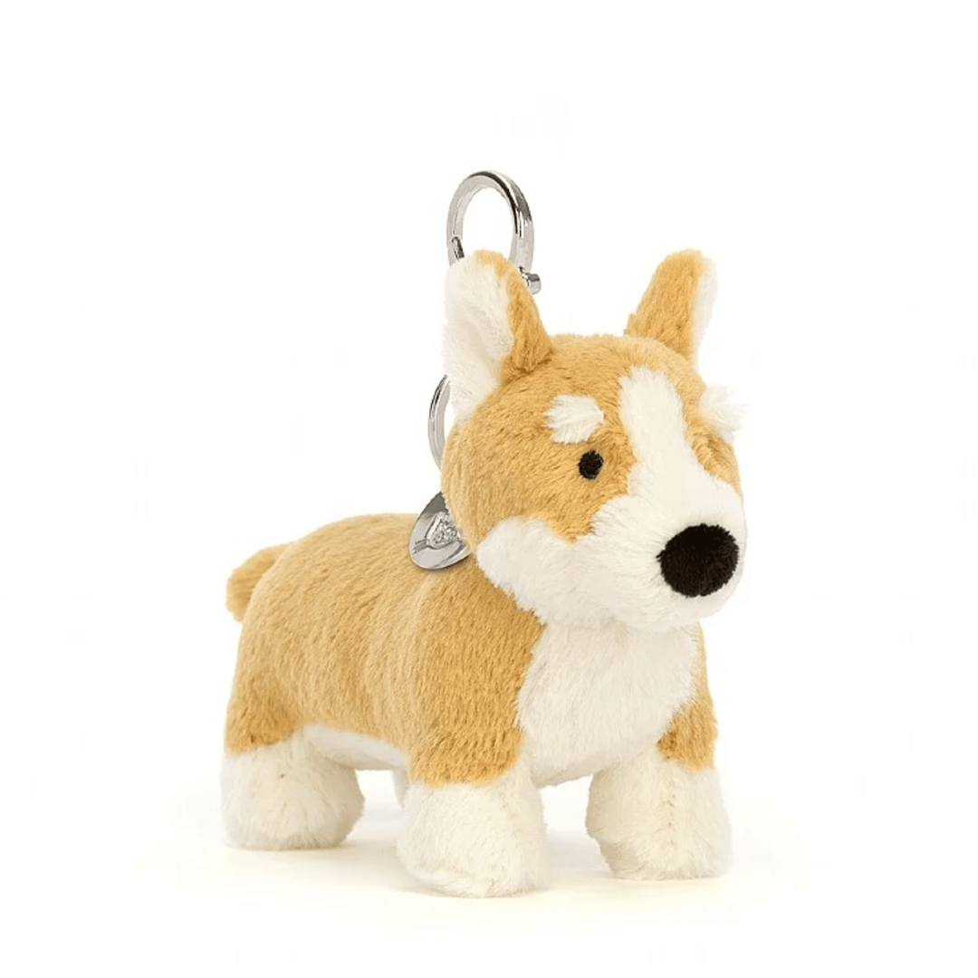 Jellycat Betty Corgi Bag Charm key chain Jellycat   