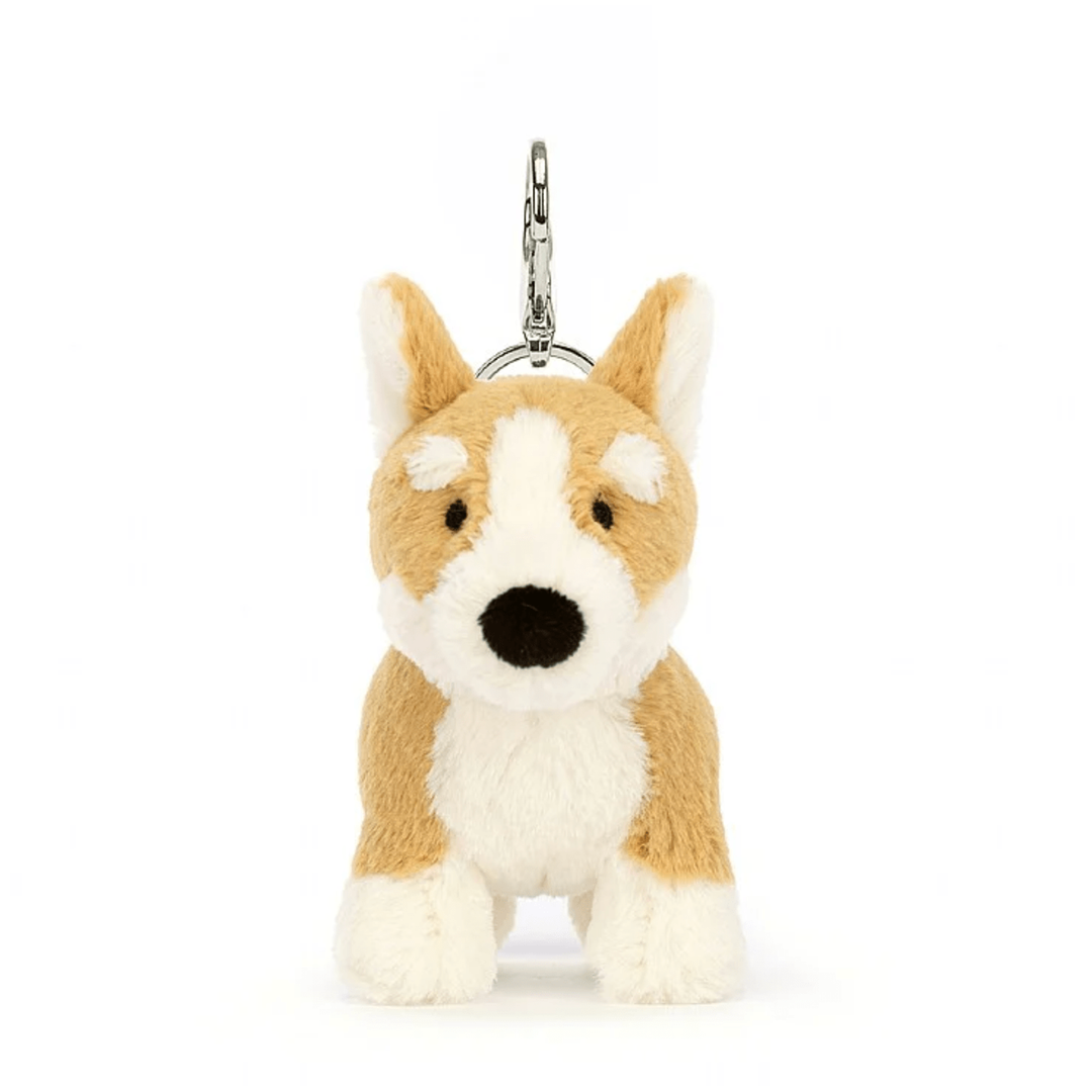 Jellycat Betty Corgi Bag Charm key chain Jellycat   