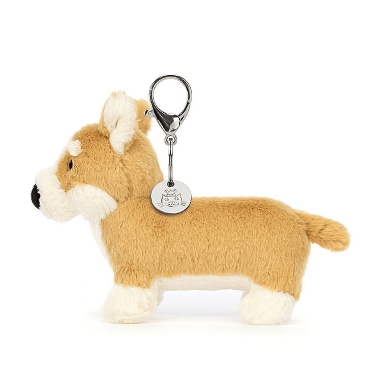 Jellycat Betty Corgi Bag Charm key chain Jellycat   