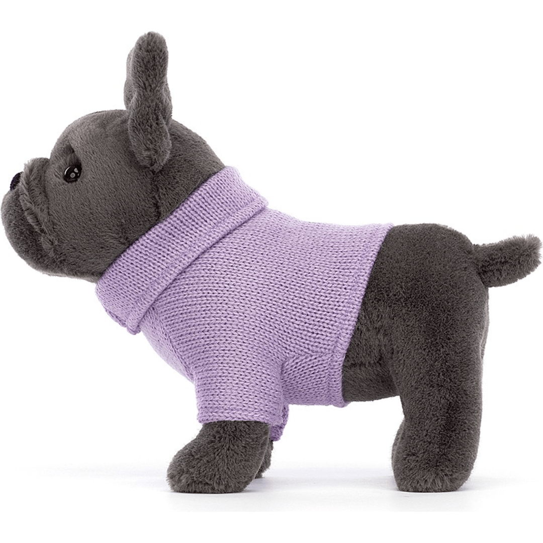 Jellycat Sweater French Bulldog Purple Dogs & Puppies Jellycat   