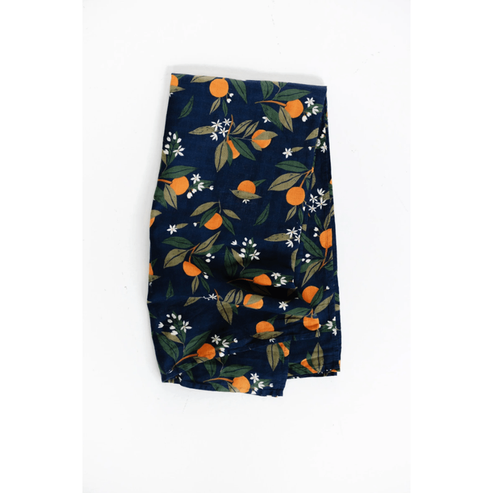 Clementine Kids Orange Blossom Swaddle Swaddles & Blankets Clementine Kids   