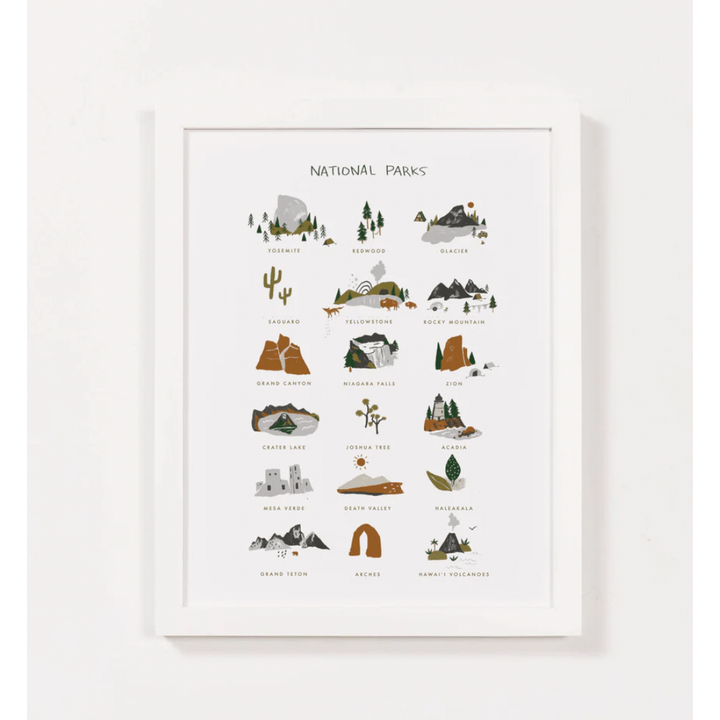 Clementine Kids National Parks Art Nursery Decor Clementine Kids   