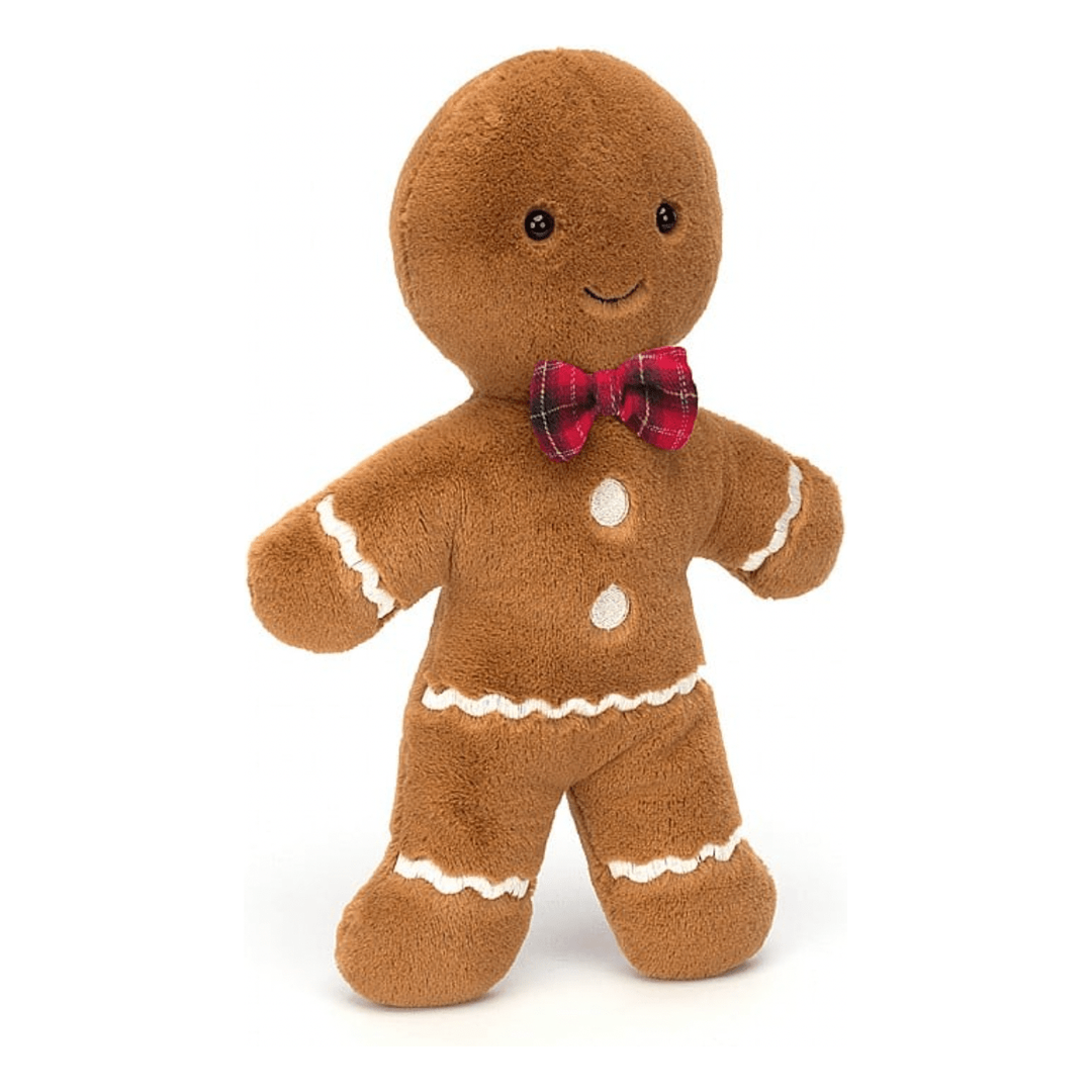Jellycat Jolly Gingerbread Fred, 2023- Large Plush Toys Jellycat   