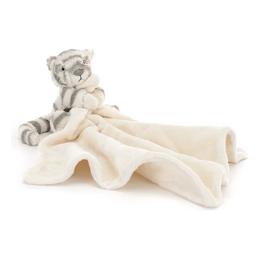 Jellycat Bashful Snow Tiger Soother Soother Jellycat   