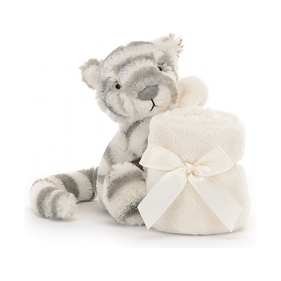 Jellycat Bashful Snow Tiger Soother Soother Jellycat   